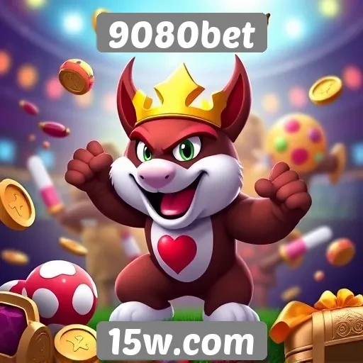 Variedade de jogos disponíveis no 9080bet